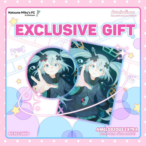 Fan merch I designed and showcased at Amelodious, an offline Miku fan event.